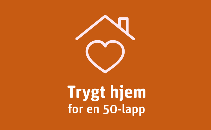 Lenke til artikkel: Oppdatert tilbud med "Trygt hjem for en 50-lapp"